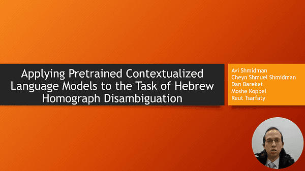 Do Pretrained Contextual Language Models Distinguish between Hebrew Homograph Analyses?