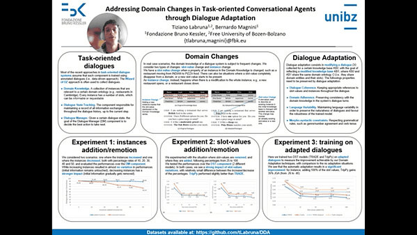 Addressing Domain Changes in Task-oriented Conversational Agents through Dialogue Adaptation