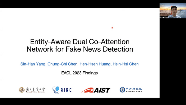 Entity-Aware Dual Co-Attention Network for Fake News Detection