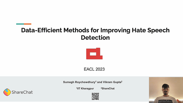 Data-Efficient Methods For Improving Hate Speech Detection