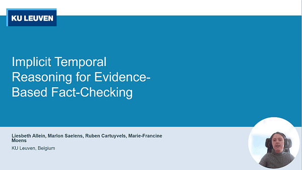 Implicit Temporal Reasoning for Evidence-Based Fact-Checking