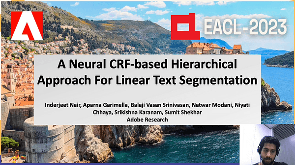 A Neural CRF-based Hierarchical Approach for Linear Text Segmentation