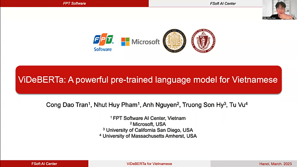 ViDeBERTa: A powerful pre-trained language model for Vietnamese