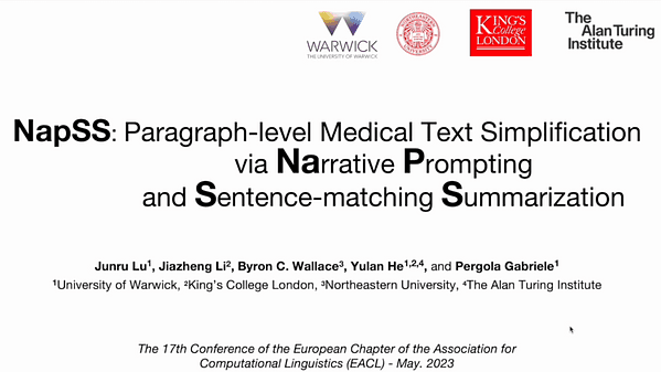 NapSS: Paragraph-level Medical Text Simplification via Narrative Prompting and Sentence-matching Summarization