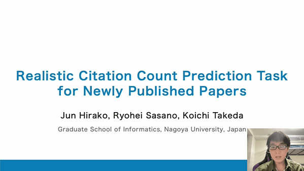 Realistic Citation Count Prediction Task for Newly Published Papers