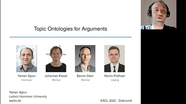Topic Ontologies for Arguments