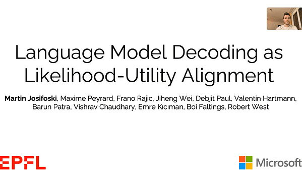 Language Model Decoding as Likelihood--Utility Alignment