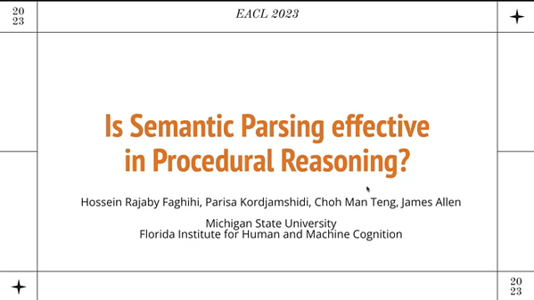 The Role of Semantic Parsing in Understanding Procedural Text