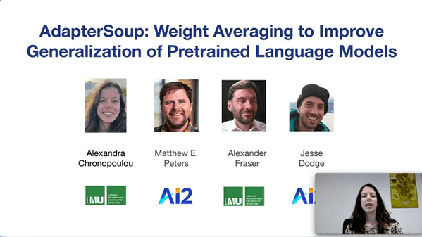 AdapterSoup: Weight Averaging to Improve Generalization of Pretrained Language Models