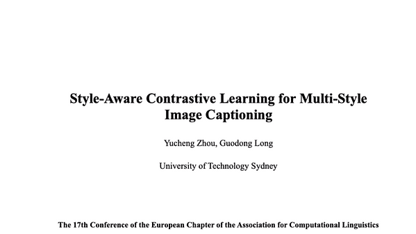 Style-Aware Contrastive Learning for Multi-Style Image Captioning