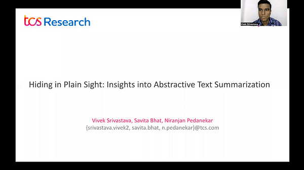 Hiding in Plain Sight: Insights into Abstractive Text Summarization