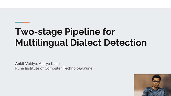 Two-stage Pipeline for Multilingual Dialect Detection