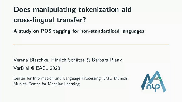 Does Manipulating Tokenization Aid Cross-Lingual Transfer? A Study on POS Tag- ging for Non-Standardized Languages