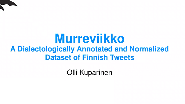 Murreviikko - A Dialectologically Annotated and Normalized Dataset of Finnish Tweets