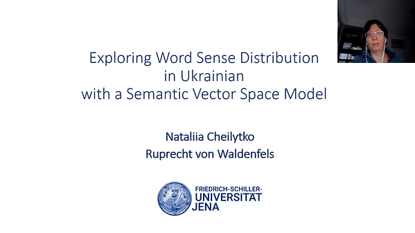 Exploring Word Sense Distribution in Ukrainian with a Semantic Vector Space Model