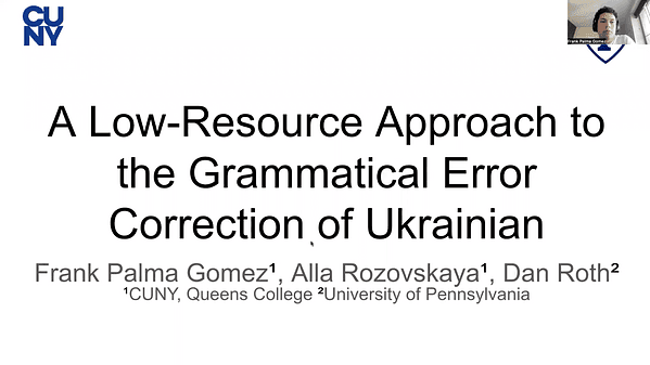 A Low-Resource Approach to the Grammatical Error Correction of Ukrainian