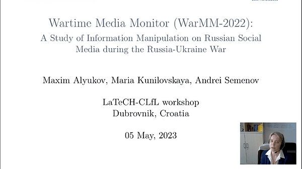 Wartime Media Monitor (WarMM-2022): A Study of Information Manipulation on Russian Social Media during the Russia-Ukraine War