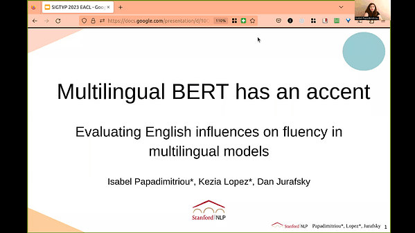 Multilingual BERT has an accent: Evaluating English influences on fluency in multilingual models