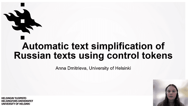 Automatic text simplification of Russian texts using control tokens