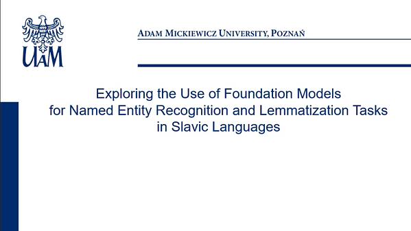 Exploring the Use of Foundation Models for Named Entity Recognition and Lemmatization Tasks in Slavic Languages