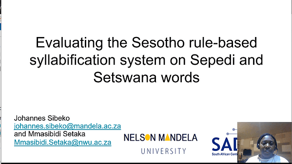 Evaluating the Sesotho rule-based syllabification system on Sepedi and Setswana words