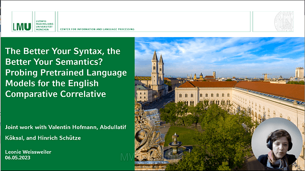 The Better Your Syntax, the Better Your Semantics? Probing Pretrained Language Models for the English Comparative Correlative