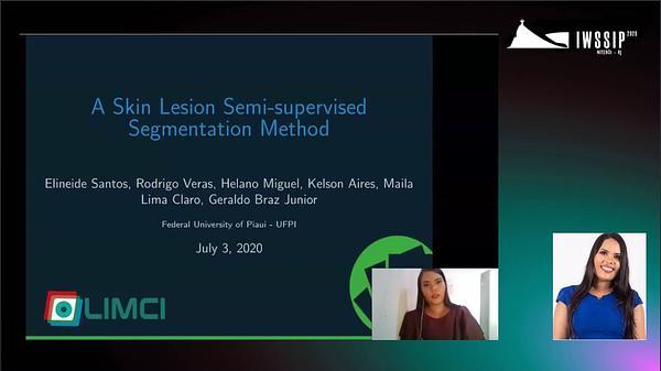 A Skin Lesion Semi-Supervised Segmentation Method