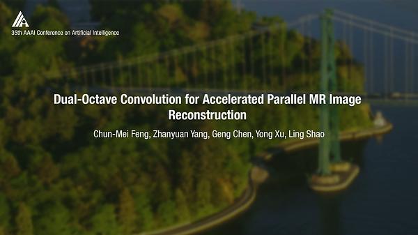 Dual-Octave Convolution for Accelerated Parallel MR Image Reconstruction