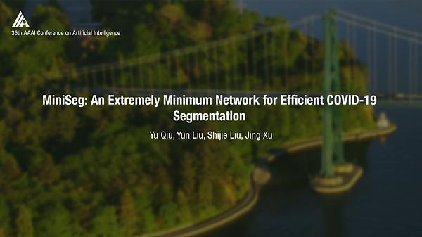 MiniSeg: An Extremely Minimum Network for Efficient COVID-19 Segmentation