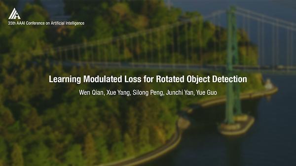 Learning Modulated Loss for Rotated Object Detection