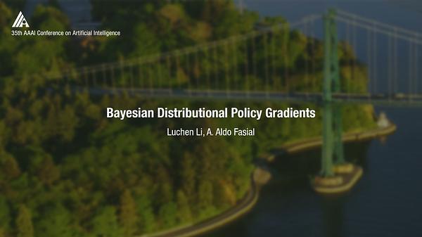 Bayesian Distributional Policy Gradients