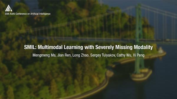 SMIL: Multimodal Learning with Severely Missing Modality