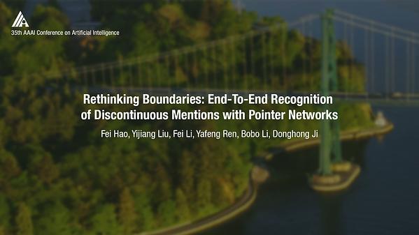 Rethinking Boundaries: End-To-End Recognition of Discontinuous Mentions with Pointer Networks