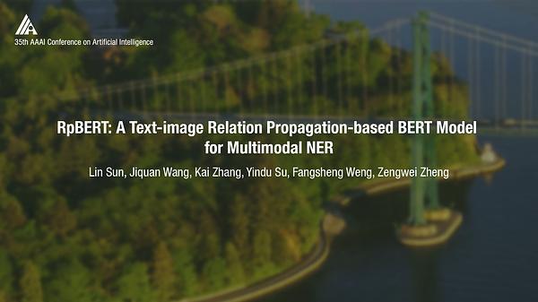 RpBERT: A Text-Image Relation Propagation-Based BERT Model for Multimodal NER