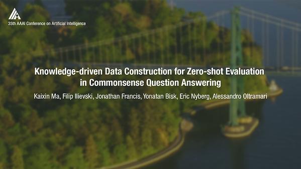 Knowledge-Driven Data Construction for Zero-Shot Evaluation in Commonsense Question Answering