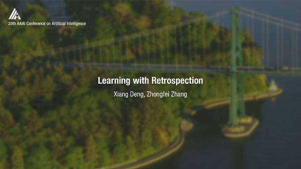 Learning with Retrospection
