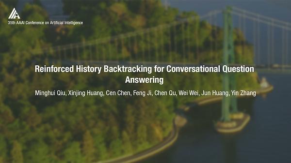 Reinforced History Backtracking for Conversational Question Answering