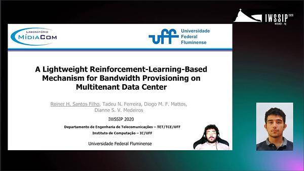 A Lightweight Reinforcement-Learning-based Mechanism for Bandwidth Provisioning on Multitenant Data Center