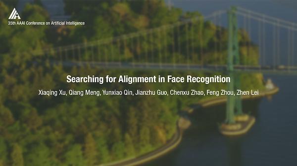 Searching for Alignment in Face Recognition
