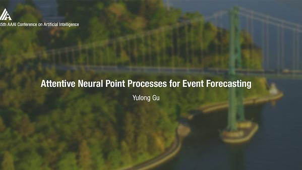 Attentive Neural Point Processes for Event Forecasting