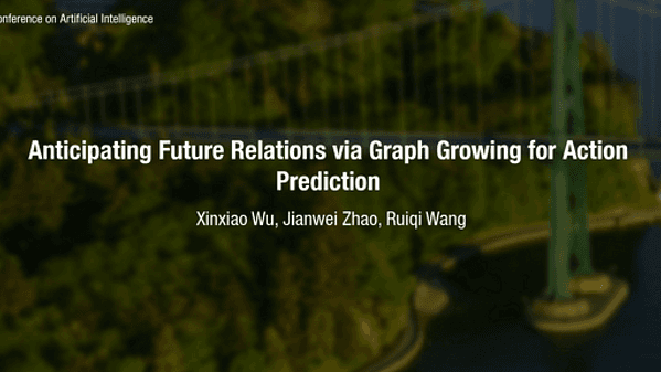 Anticipating Future Relations via Graph Growing for Action Prediction