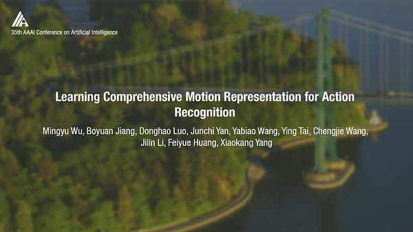 Learning Comprehensive Motion Representation for Action Recognition
