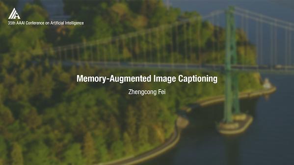 Memory-Augmented Image Captioning