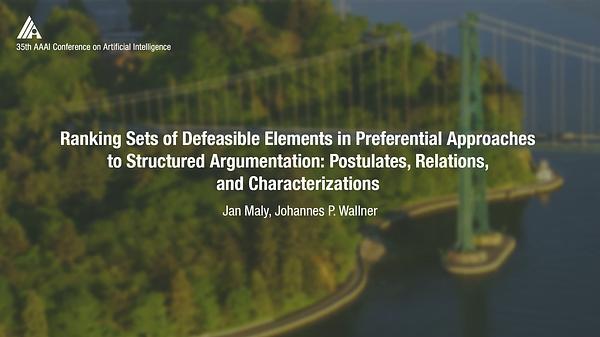 Ranking Sets of Defeasible Elements in Preferential Approaches to Structured Argumentation: Postulates, Relations, and Characterizations