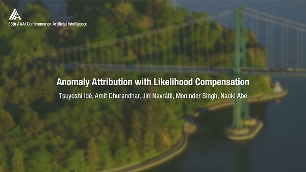 Anomaly Attribution with Likelihood Compensation