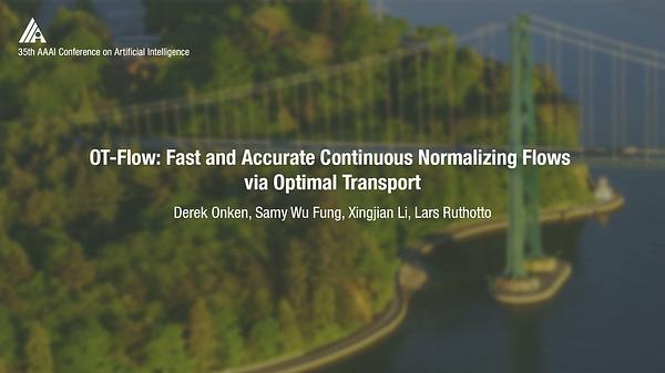OT-Flow: Fast and Accurate Continuous Normalizing Flows via Optimal Transport