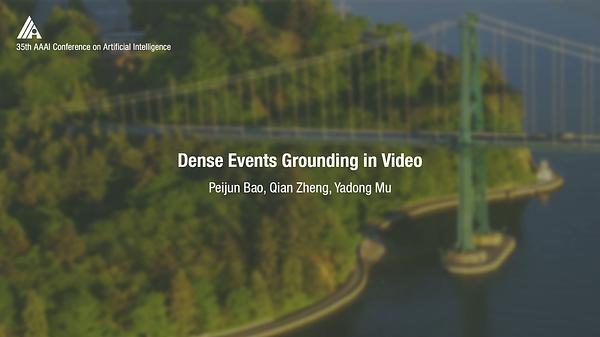 Dense Events Grounding in Video