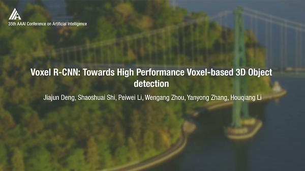 Voxel R-CNN: Towards High Performance Voxel-Based 3D Object Detection