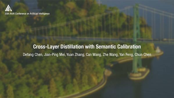 Cross-Layer Distillation with Semantic Calibration