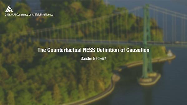The Counterfactual NESS Definition of Causation